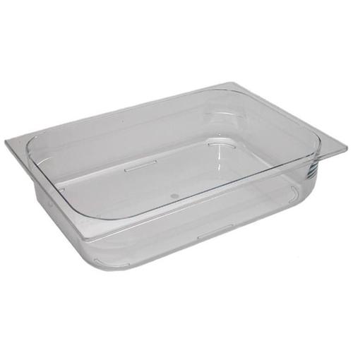 Polycarbonate ice cream basin 360x250xh80mm