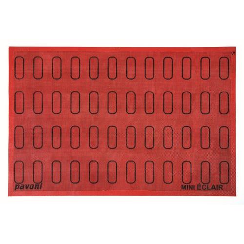 Silicone mat FOROSIL 60x40cm for 48 eclair 60x18mm