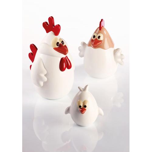 Moulds for Easter-Kit Chicken Family 