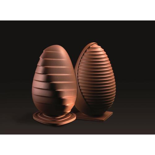 Moulds for easter egg-Stripe 