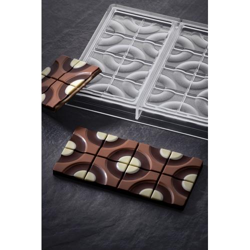 Praline mould 275x175mm, 3 pieces/mould