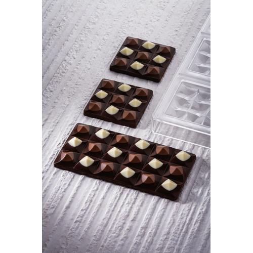 Praline mould 275x175mm, 3 pieces/mould