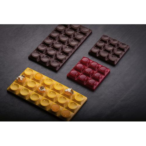 Praline mould 275x175mm, 3 pieces/mould