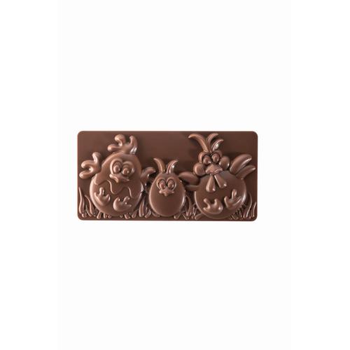 Praline mould 275x175mm, 3 pieces/mould