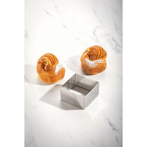 Perforated inox band Viennoiserie XF 57 80x80xh45mm  