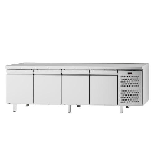 Refrigerated counter NEOS with 4 doors