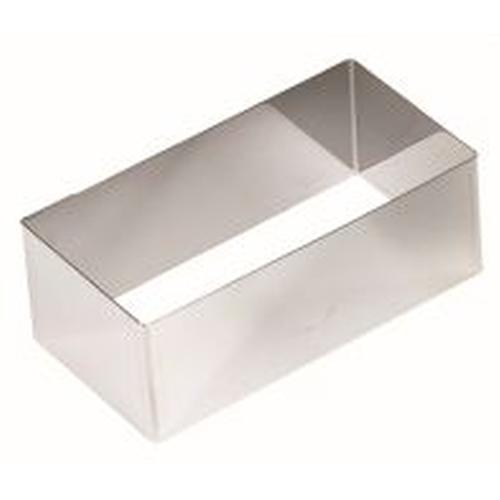 Inox band for sigle serving-rectangular