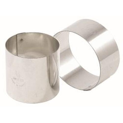 Inox band for sigle serving-round