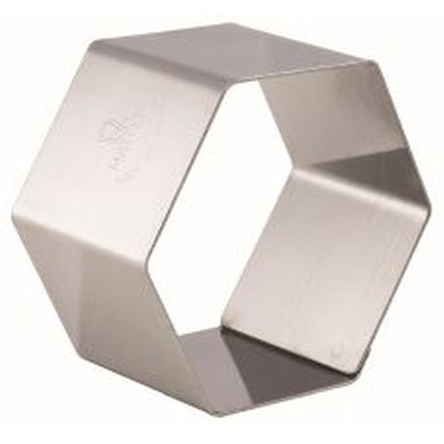 Inox band for sigle serving-hexagon 