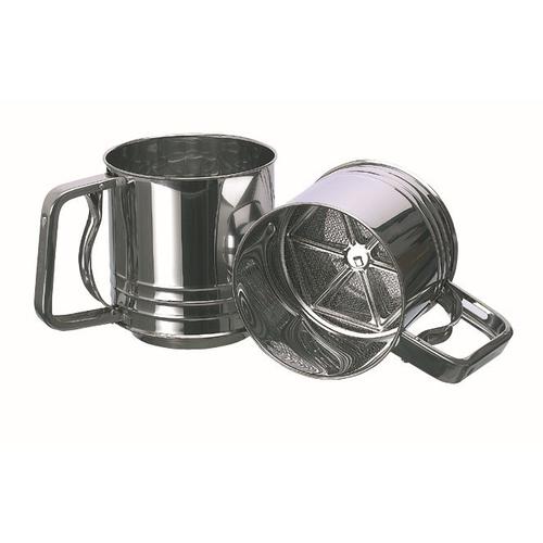 Inox sieve with handle 