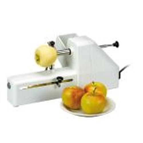 Electric apple peeler-slicer