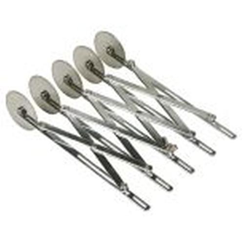 Inox extensible cutter with 5 smooth blades