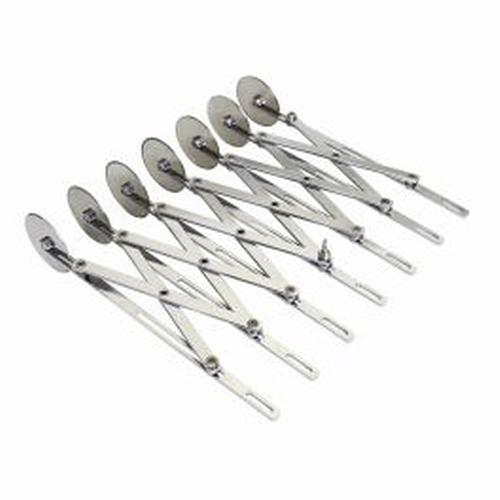 Inox extensible cutter with 7 smooth wheels 