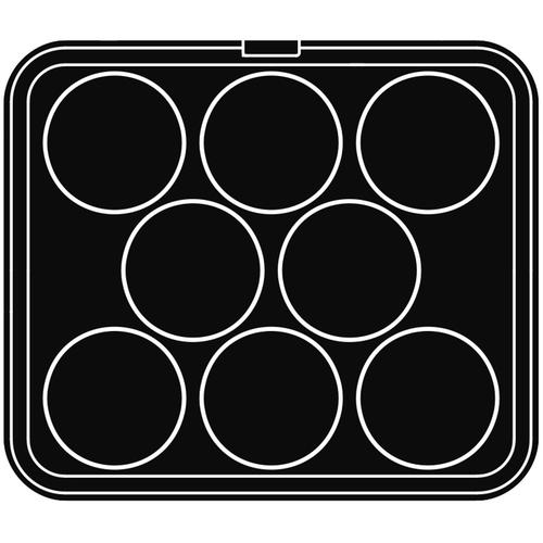 Non-stick plates for Cookmatic 