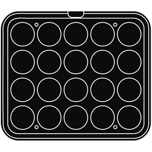 Non-stick plates for Cookmatic 