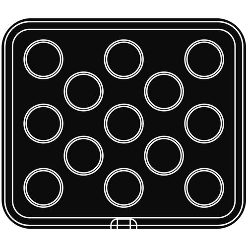 Non-stick plates for Cookmatic 