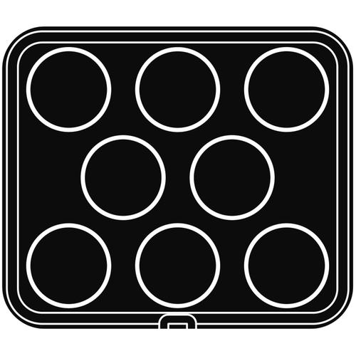 Non-stick plates for Cookmatic 