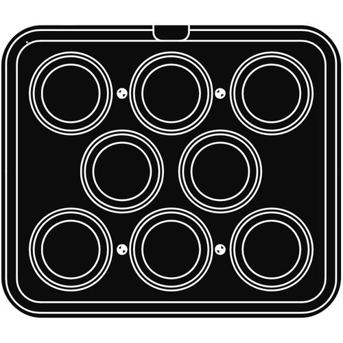 Non-stick plates for Cookmatic 