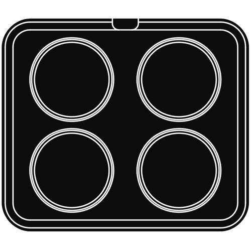 Non-stick plates for Cookmatic 