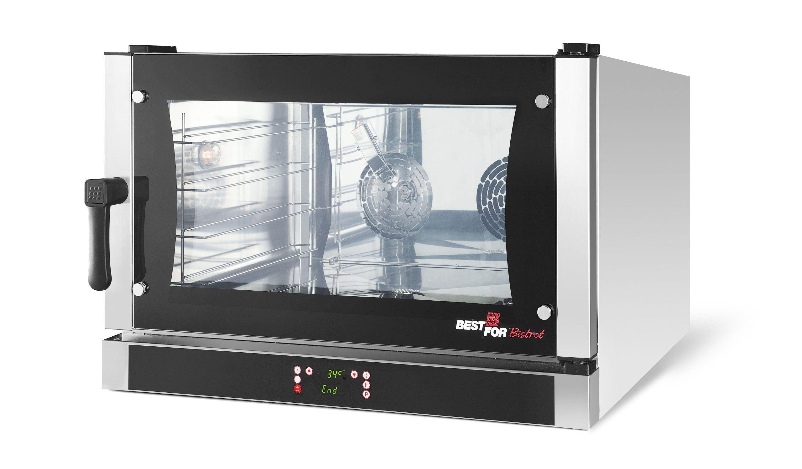 BAKEOFF-02-1z Electric oven Bistrot Snack for 4 trays 60x40cm - Image 1