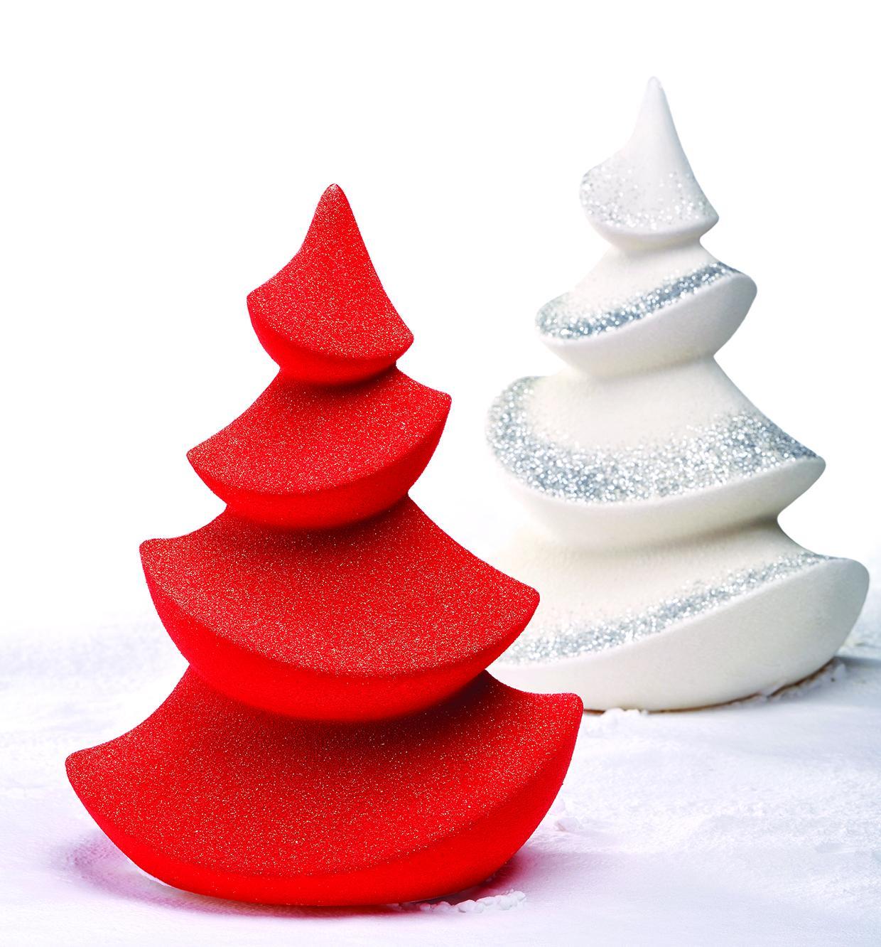 DEC-KT136-1z Moulds for christmas tree-wave - Image 1