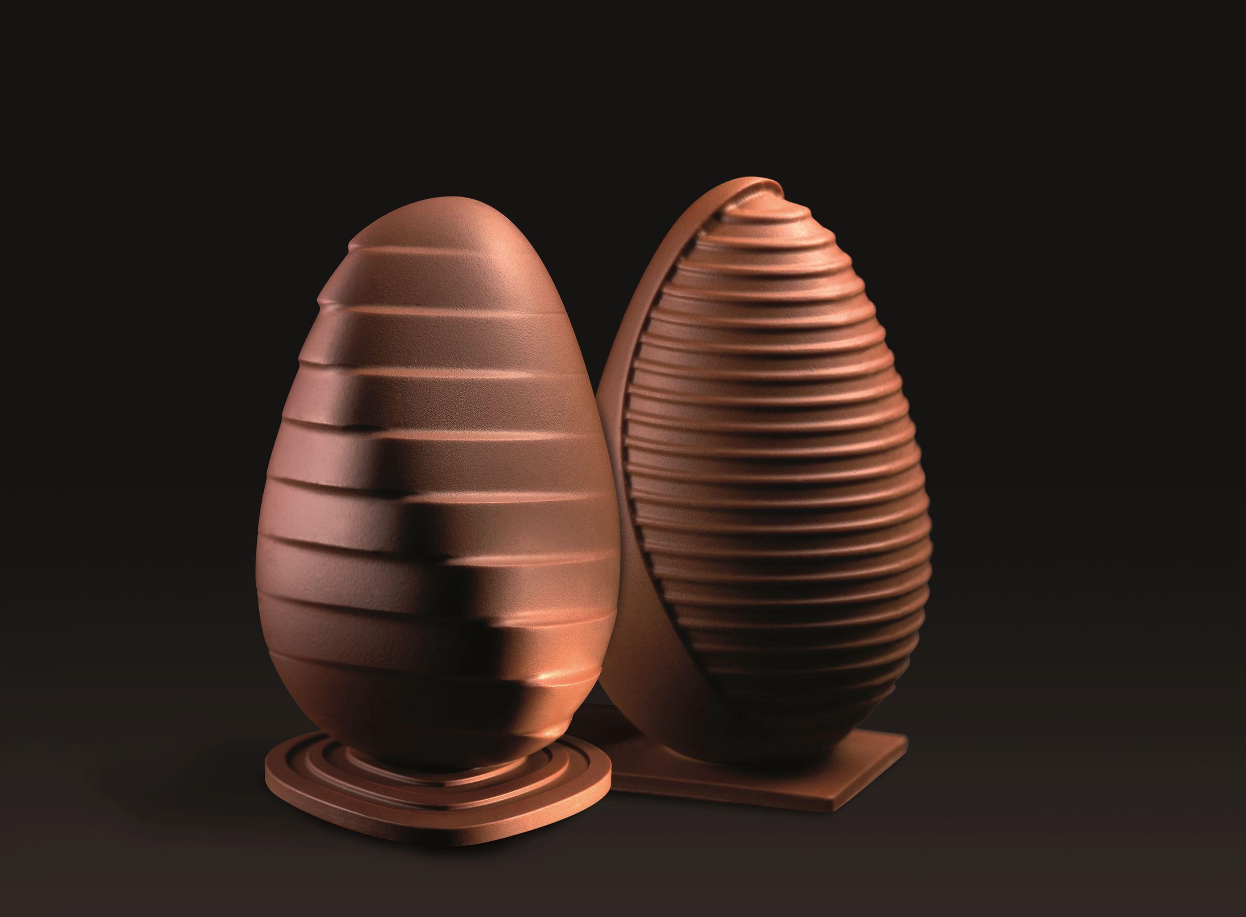 DEC-KT90-1z Moulds for easter egg-Stripe - Image 1