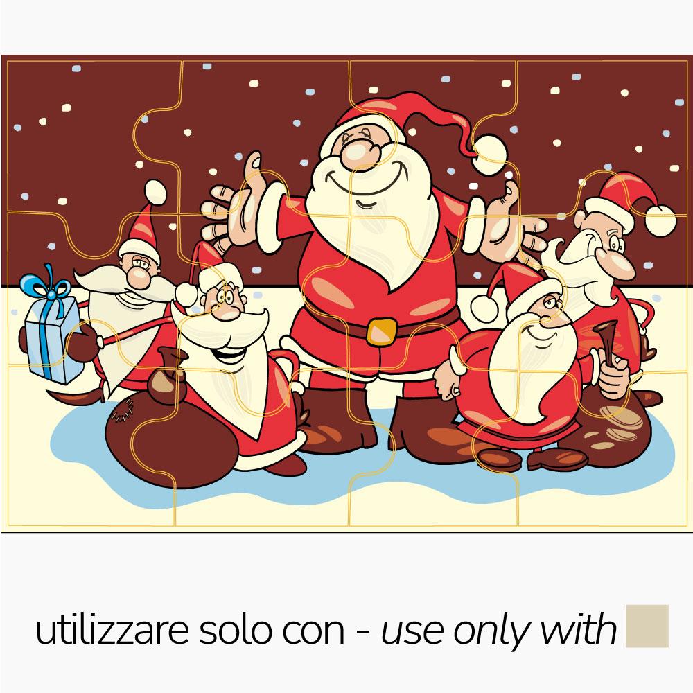 DEC-PZ20SB-1z Silkscreened moulds for puzzle - Image 1