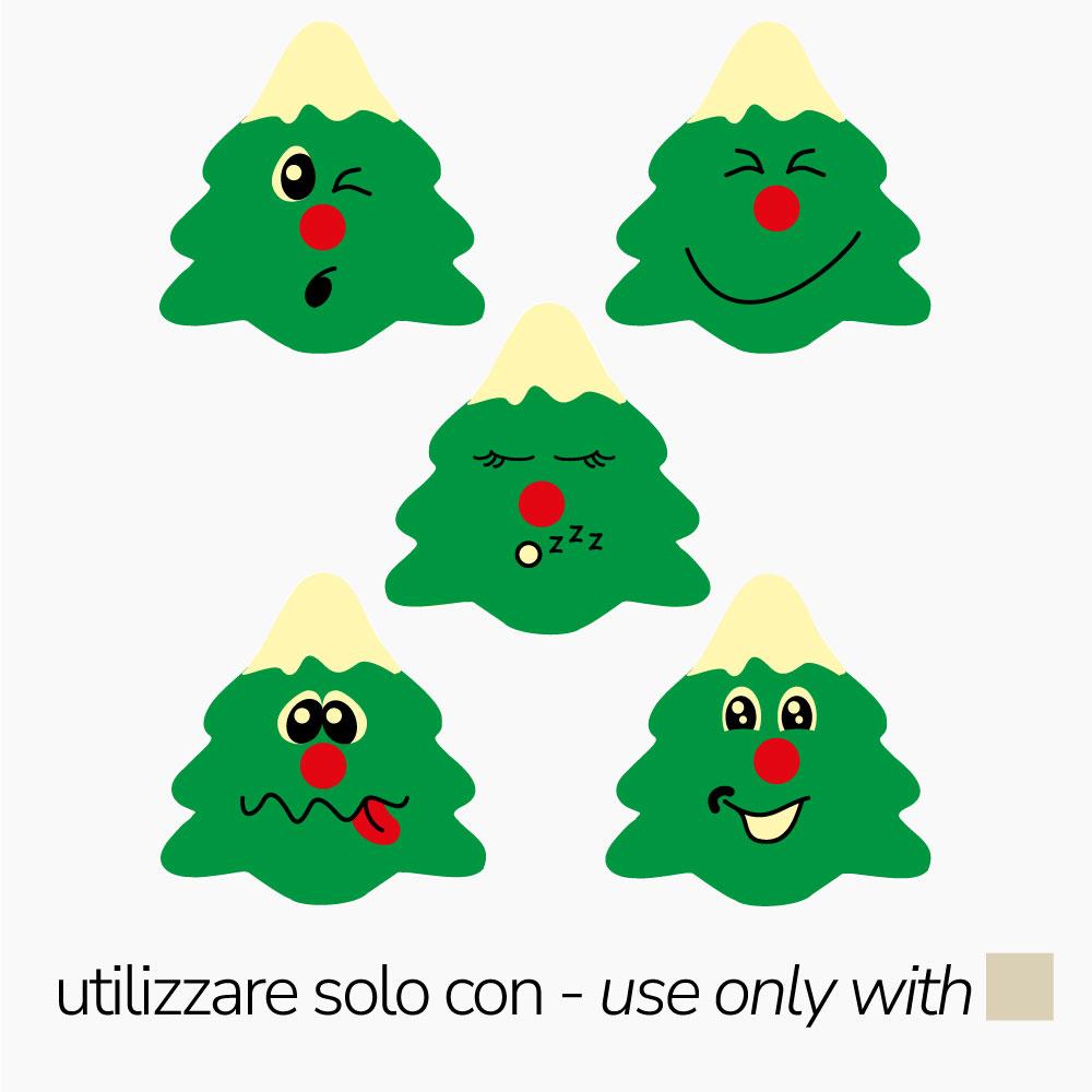 DEC-T1012SB-1z Θήκες με αποτύπωμα βούτυρο κακάο για σοκολατάκια - Image 1