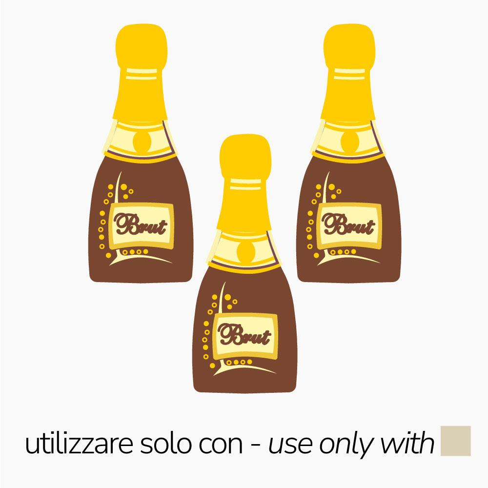 DEC-T1016SB-1z Θήκες με αποτύπωμα βούτυρο κακάο για σοκολατάκια - Image 1