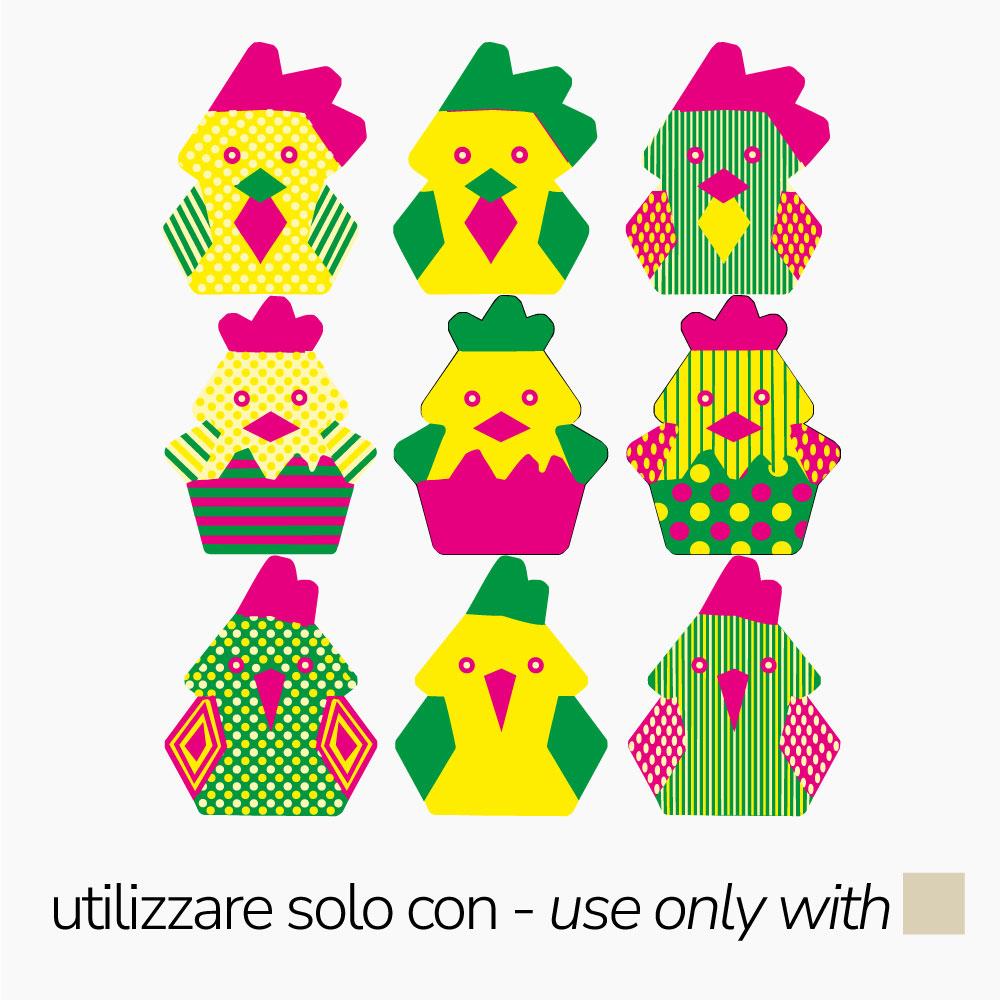 DEC-T1024SB-1z Silkscreened moulds for pralines - Image 1