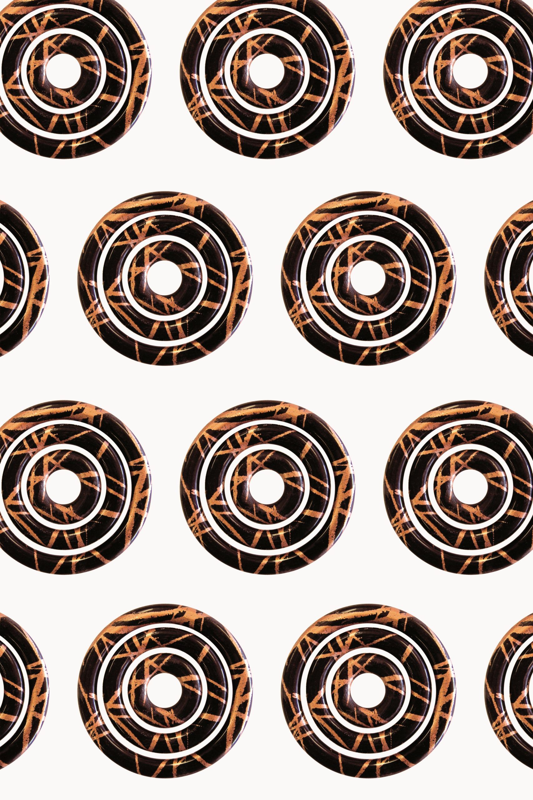 DEC-T405-1z Θήκες με αποτύπωμα βούτυρο κακάο για σοκολατάκια - Image 1