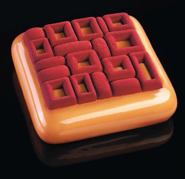 DEC-TOP12-1z Top silicone mould 240x140mm-Mini Maya - Image 1