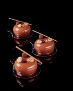 Single serving round tray black, white, transparent - Image 2