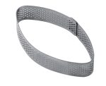 Perforated inox band for single serving 100x55xh20mm