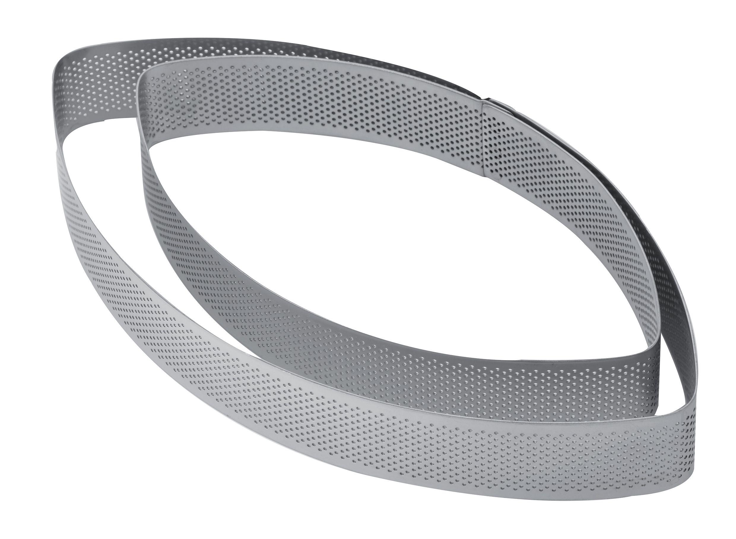 DEC-XFELIPT1-1z Ελλειπτικό ανοξείδωτο διάτρητο τσέρκι ύψους 3,5cm - Image 1