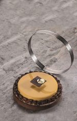 Στρόγγυλο ανοξείδωτο διάτρητο τσέρκι ύψους 3,5cm - Image 2