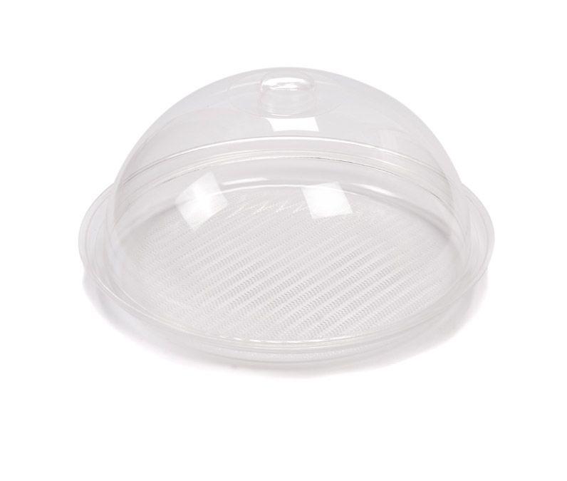 PL-11-1-1z Plexiglass cover & tray round - Image 1