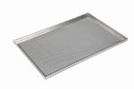 Perforated aluminium tray