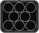 Αντικολλητικές πλάκες για Cookmatic - Image 2