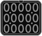 Αντικολλητικές πλάκες για Cookmatic - Image 2