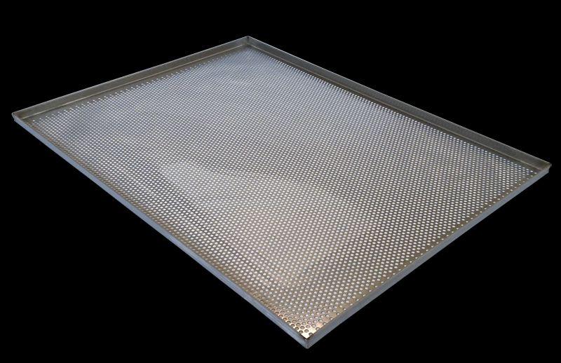 T-01P-1z Perforated aluminised steel tray - Image 1